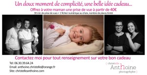 Offre fête des mères 2015 Saint-Brieuc photos studio