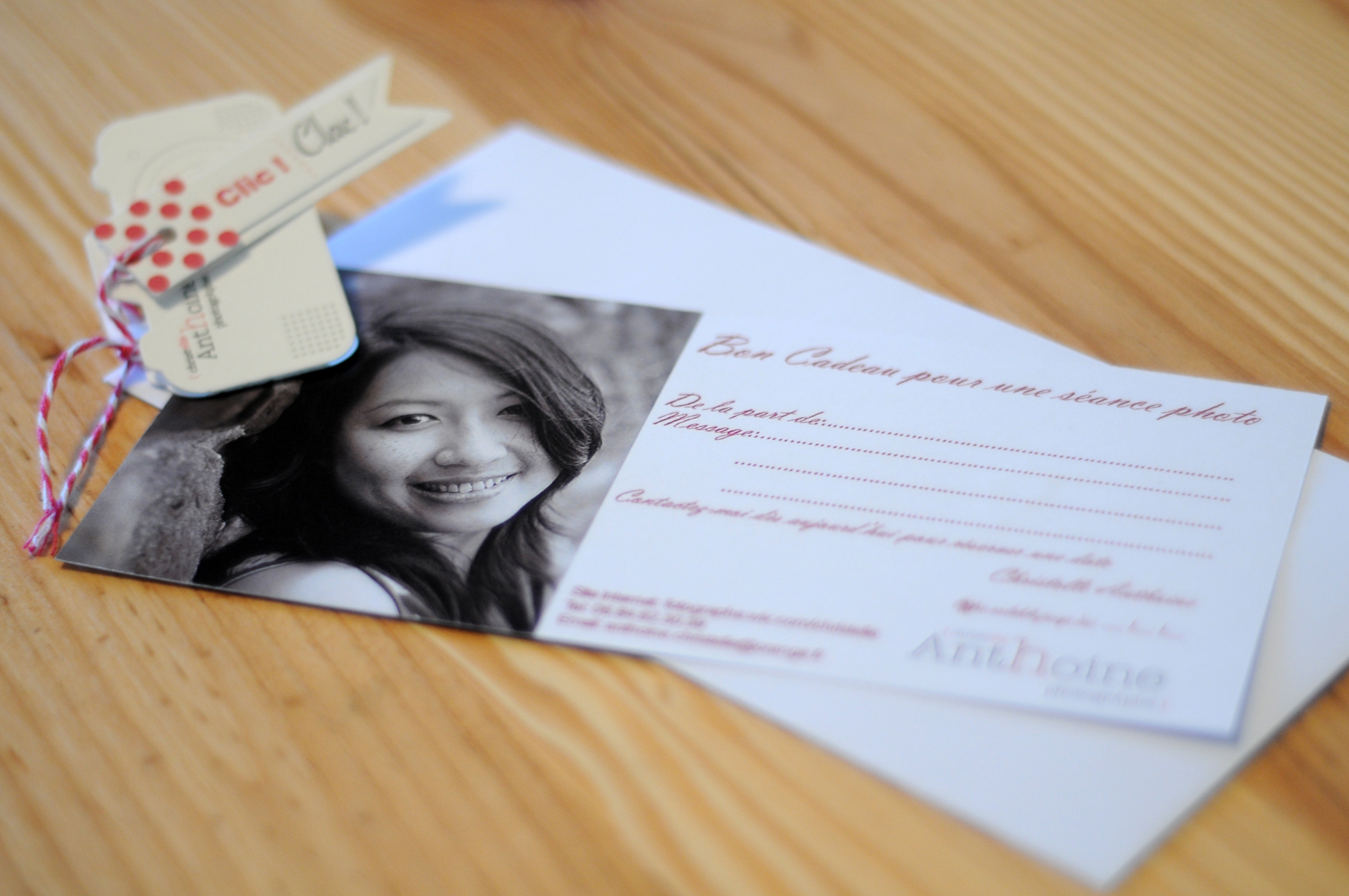 Bon cadeau Christelle ANTHOINE Photographe Saint-brieuc