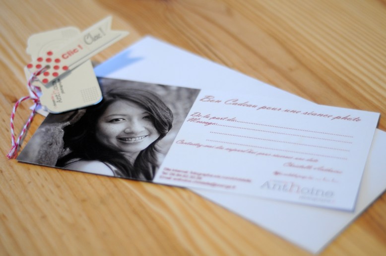 Bon cadeau Christelle ANTHOINE Photographe Saint-brieuc