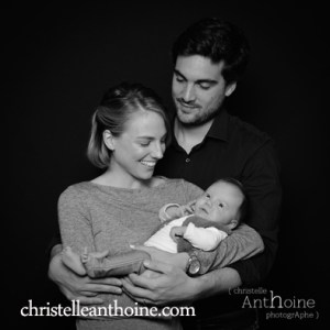 Portrait studio photo bébé saint brieuc photographe Christelle Anthoine bretagne côtes d'amor